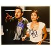 Image 1 : Scream 3 David Arquette and Courtney Cox signed movie photo