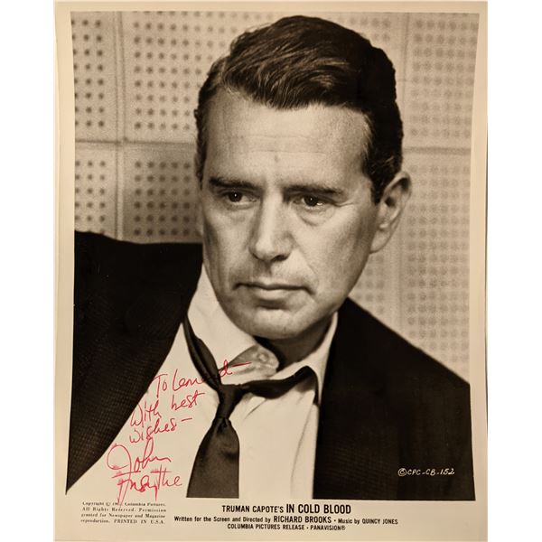 Charlies Angels John Forsythe signed photo