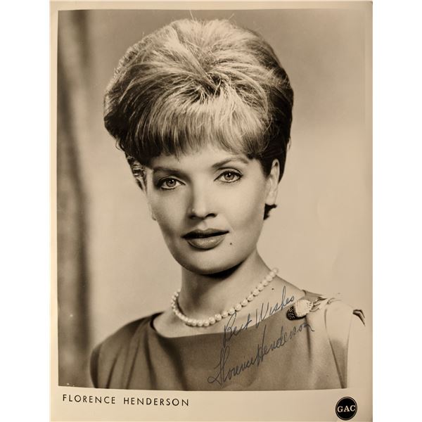 The Brady Bunch Florence Henderson signed photo