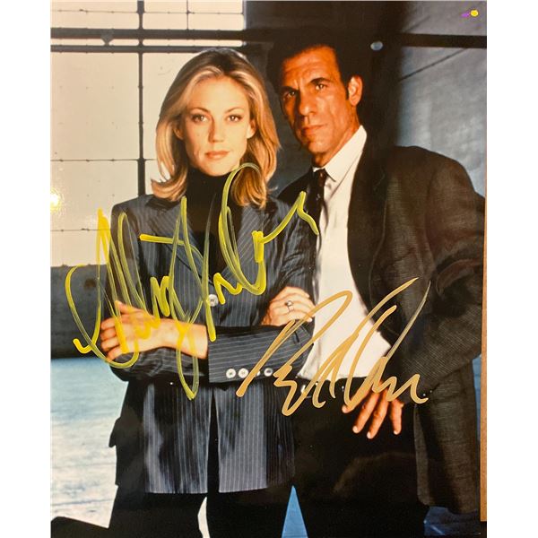 Profiler Amy Walker and Robert Davi signed photo