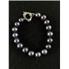 Image 2 : Beautiful 16" Grey Pearl Necklace & 6" Bracelet Set. Various Shapes & Shades