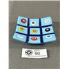 Image 2 : Vintage Murano Vetro Artistico Italy Square Millefiori Trinket Dish