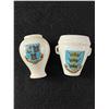 Image 1 : 2 Miniature "Goss" Crestware Vases
