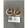 Image 1 : Pair Of Sterling Silver (Tested) Dangle Earrings