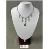 Image 1 : Vintage 925 Sterling Silver Choker Necklace