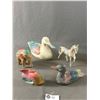 Image 8 : Lot Of Carved Wood Animal/Fish Décor & Abalone Inlay Jewel Boxes/Trinket Dishes