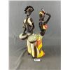 Image 1 : Vintage Black Couple Performers Resin Art Approx.19"H
