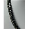 Image 2 : VintageBlack Stone & Rhinestones Necklace