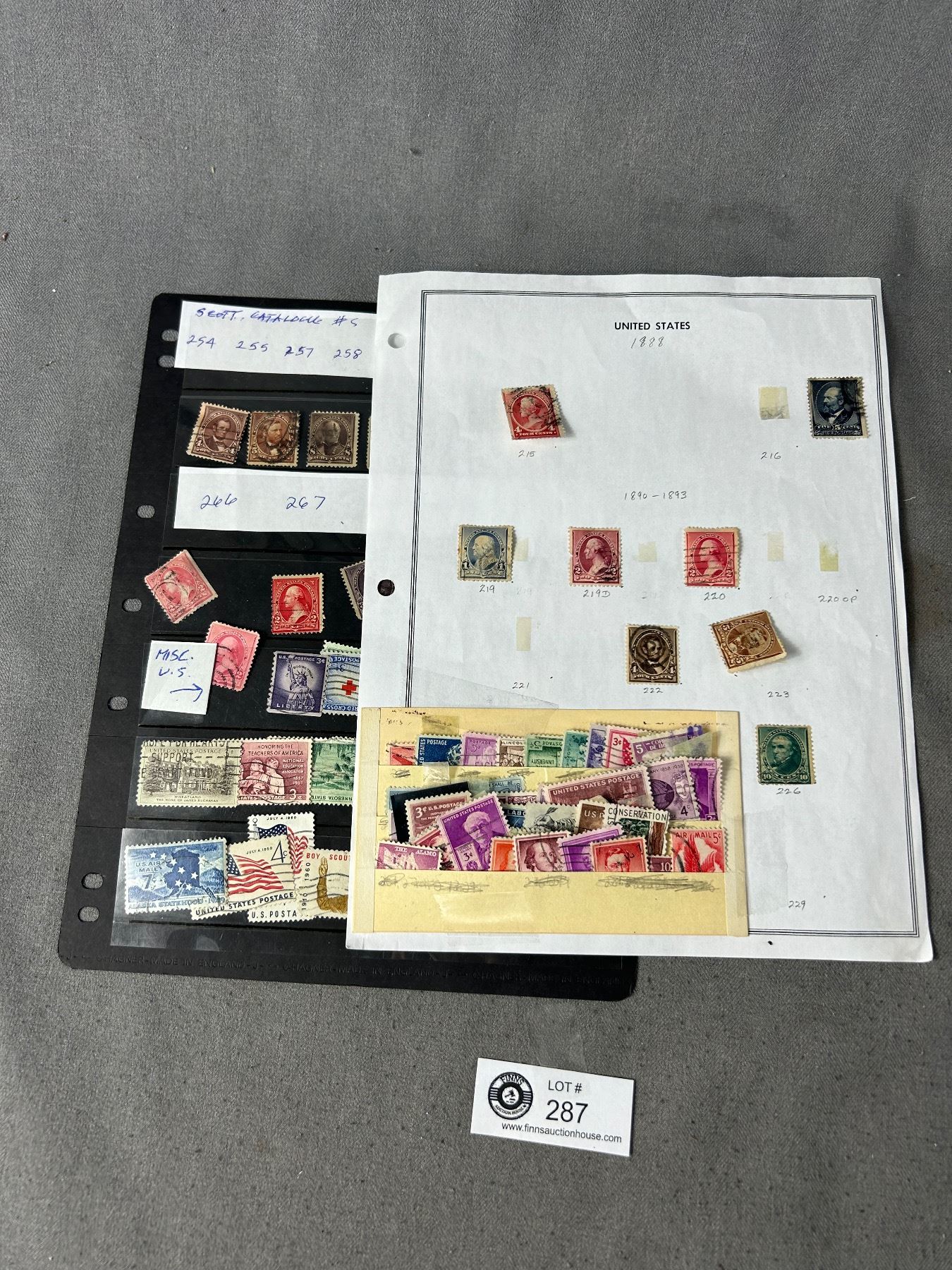 Assortment Of Antique (Scott Catalogue Numbers Listed) & Vintage US