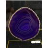 Image 2 : 4" Purple Agate Slice Formation. Retails $600.00