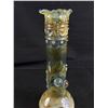 Image 2 : Very Nice Unusual Vaseline Art Glass Vase