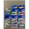 Image 1 : 12 Hot Wheel Die Cast Collector Cars In Original Packages