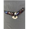 Image 2 : 2 Master Of The Skies Hand Painted Porcelain Eagle Sculptures w/ COA