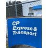 Image 2 : Large CP  Express and Transport Sign NO SHIPPING