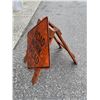 Image 2 : Road Work Ahead Stand Up Sign. NO SHIPPING
