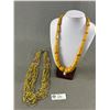 Image 1 : Lot of 2 Vintage Necklaces.