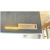 Image 9 : SILESTONE BY COSENTINO KITCHEN CABINET SET - LIGHT BROWN W/CHROME HANDLES AND  BLACK STONE
