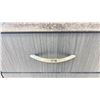 Image 4 : TWO TONE GREY 6 DRAWER WITH 2 CUPBOARDS KITCHEN CABINET