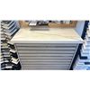 Image 3 : 10 DRAWER WHITE MARBLE TOP LOOK CABINET - APPROX. 48"W X 22"D X 41"H