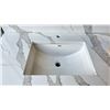 Image 3 : LIGHT WOODEN 2 DRAWER GRANITE COUNTERTOP 39"W X 23"D X 29"H VANITY WITH A GEMINI BATHROOM SINK