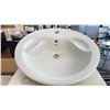 Image 3 : CERAMIC SINK ART-L 12221/1 OVAL LAVATORY SINK