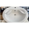 Image 3 : CERAMIC SINK ART-L 12221/1 OVAL LAVATORY SINK