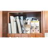 Image 10 : REMAINING CONTENTS OF SHOWROOM INCLUDING DISPLAY STAND, GRANITE PIECES, SAMPLES, HANDLES, OPEN