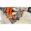 Image 1 : CRAFTSMAN 5 HP GAS POWERED WALK BEHIND LAWN MOWER & GAS WEEDEATER