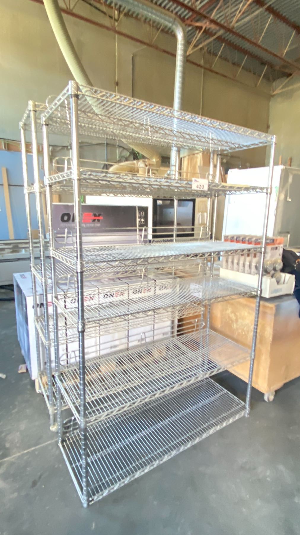 2 STAINLESS STEEL METRO RACKS - Able Auctions