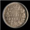 Image 3 : 1885 Five Cents Small 5 over 5, VF Details