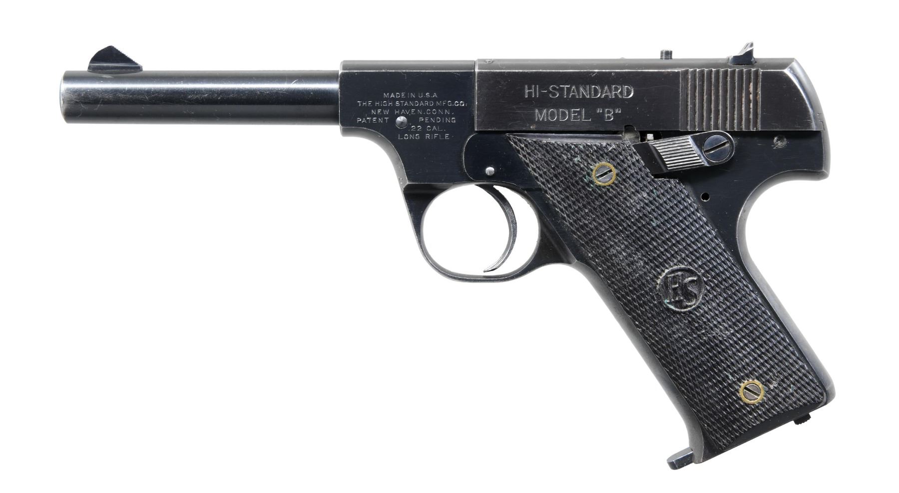 High Standard Modified U.S. MARKED HIGH STANDARD MODEL B SEMI-AUTO