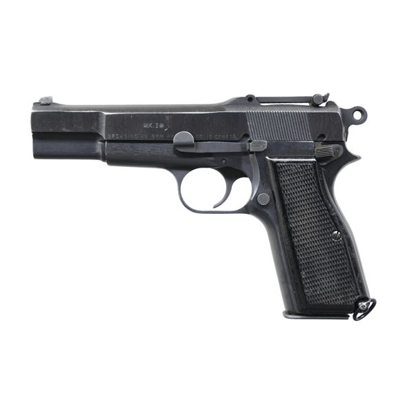 INGLIS MK1* HI POWER SEMI AUTO PISTOL.