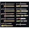 Image 1 : 10 PREDOMINENTLY US VINTAGE MILITARY BAYONETS.