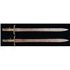 Image 1 : 2 BRITISH PATTERN 1837 BRUNSWICK RIFLE BAYONETS.