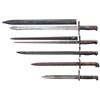 Image 2 : 5 ASSORTED MILITARY BAYONETS.