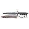 Image 2 : US WWI MK1 TRENCH KNIFE LF&C 1918 WITH ORIGINAL
