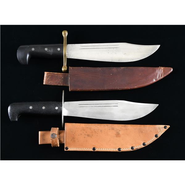 2 US WWII V44 SURVIVAL KNIVES.