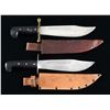 Image 1 : 2 US WWII V44 SURVIVAL KNIVES.