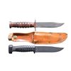 Image 1 : 2 WWII ERA US NAVY MK1 FIGHTING KNIVES.
