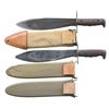 Image 2 : U.S. WWI MODEL 1917 BOLO KNIVES & 1 1918 SCABBARD.