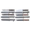 Image 2 : 5 MARK 2 TYPE US NAVY FIGHTING KNIVES INCLUDING 2