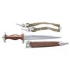 Image 2 : WWII GERMAN SA DAGGER & ARMY DAGGER HANGER.