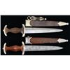 Image 2 : 2 WWII GERMAN SA DAGGERS.