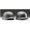 Image 1 : 2 WWII GERMAN HELMETS.