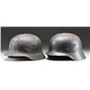 Image 2 : 2 WWII GERMAN HELMETS.