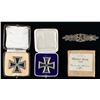 Image 1 : 2 PIN BACK FIRST CLASS IRON CROSSES AND 1 CLOSE