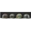 Image 2 : 4 US M1 HELMETS.