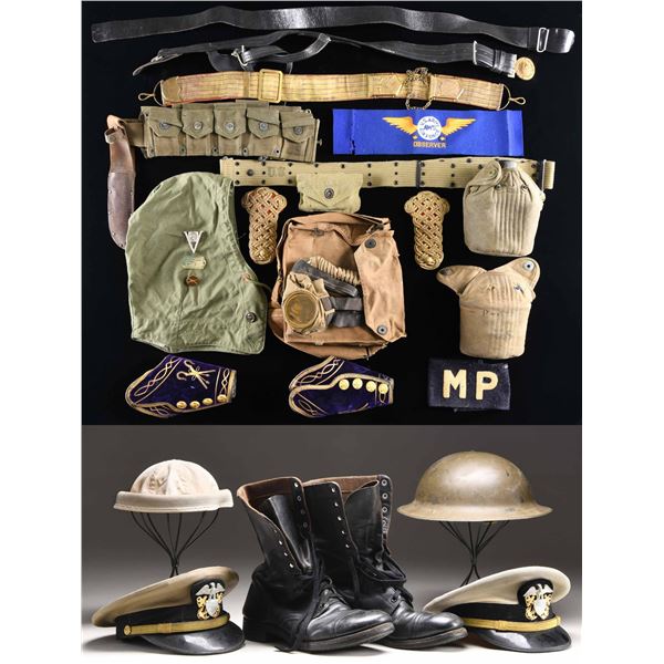 US MILITARIA & FRATERNAL GROUP.