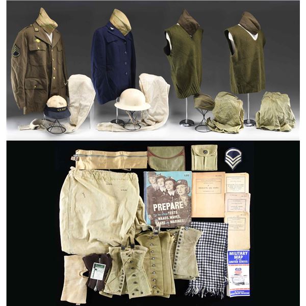 US MILITARY UNIFORMS & RELATED ITEMS.