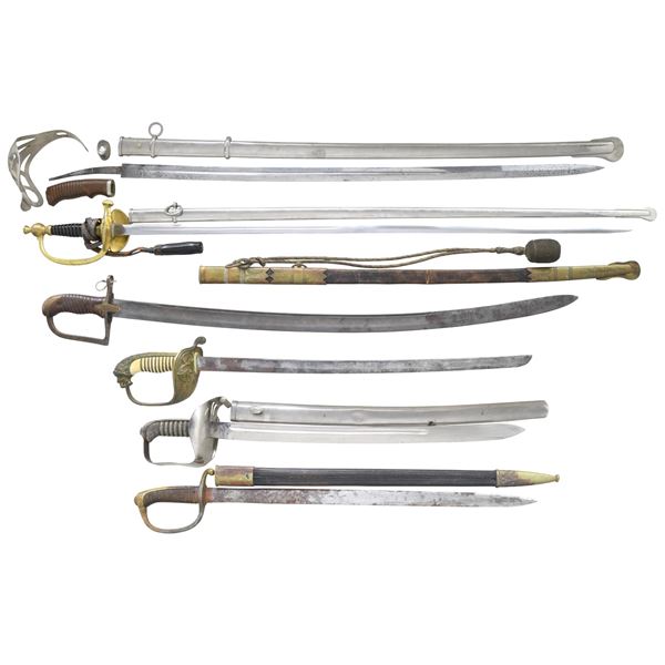 6 FOREIGN SWORDS.